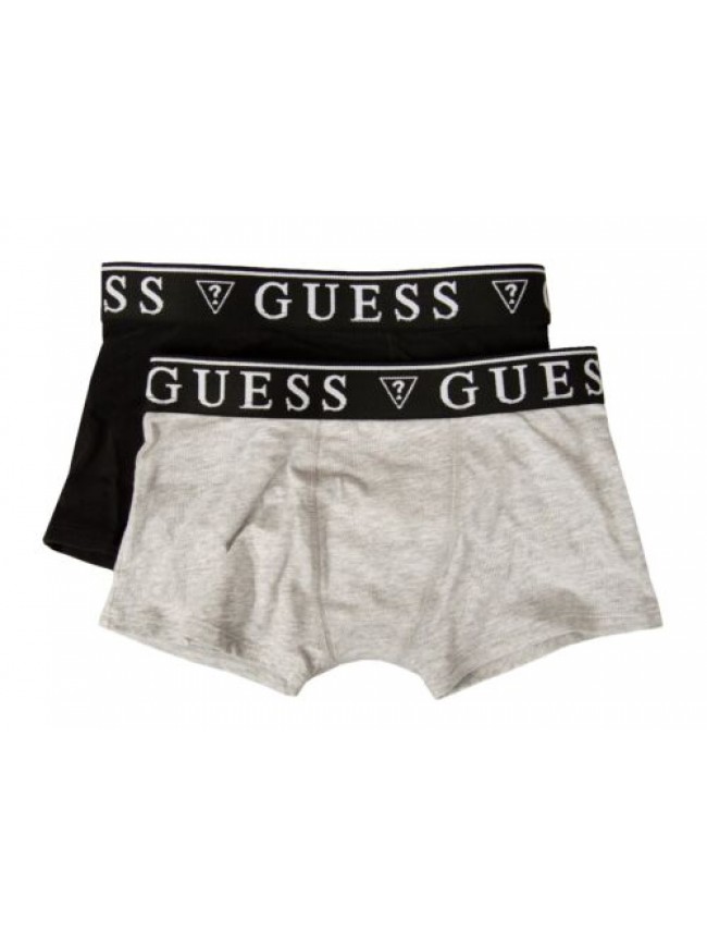 SG Boxer bimbo GUESS maschio ragazzo confezione 2 capi cotone elasticizzato elas