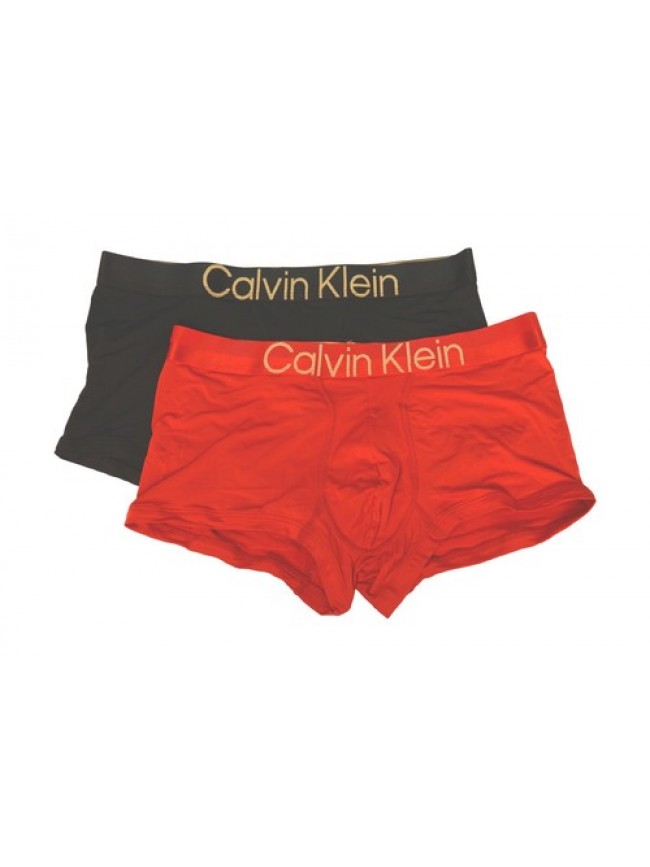SG Boxer uomo CALVIN KLEIN confezione 2 boxer in microfibra elastico a vista art