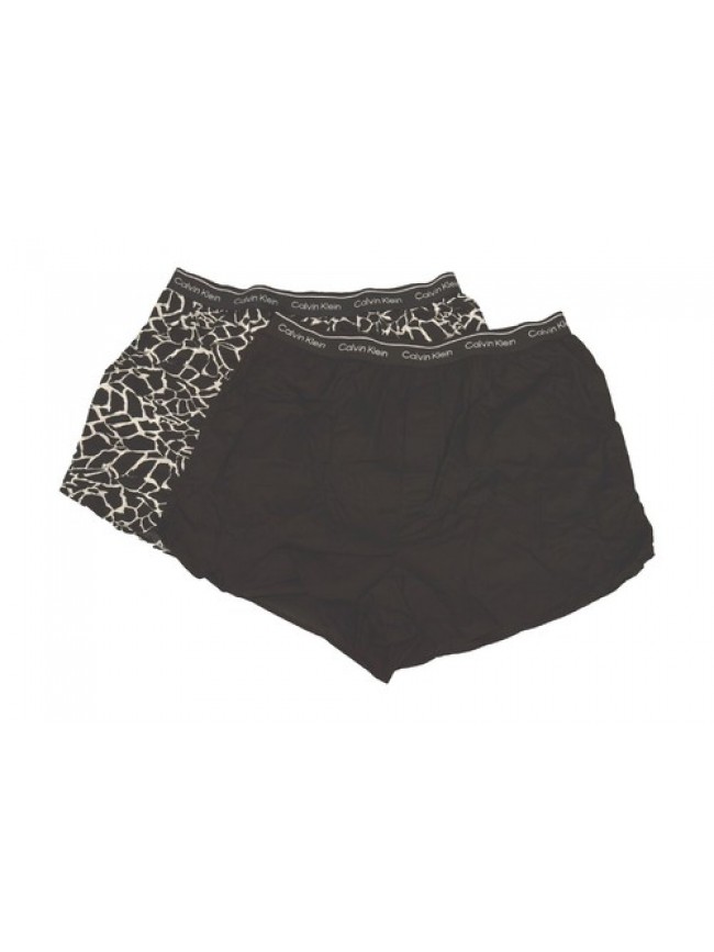 SG Boxer uomo CALVIN KLEIN confezione 2 boxer in tessuto di stoffa puro cotone e