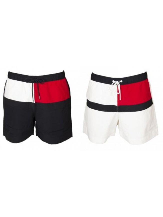 SG Boxer uomo mare TOMMY HILFIGER  piscina swimwear con elastico in vita e couli