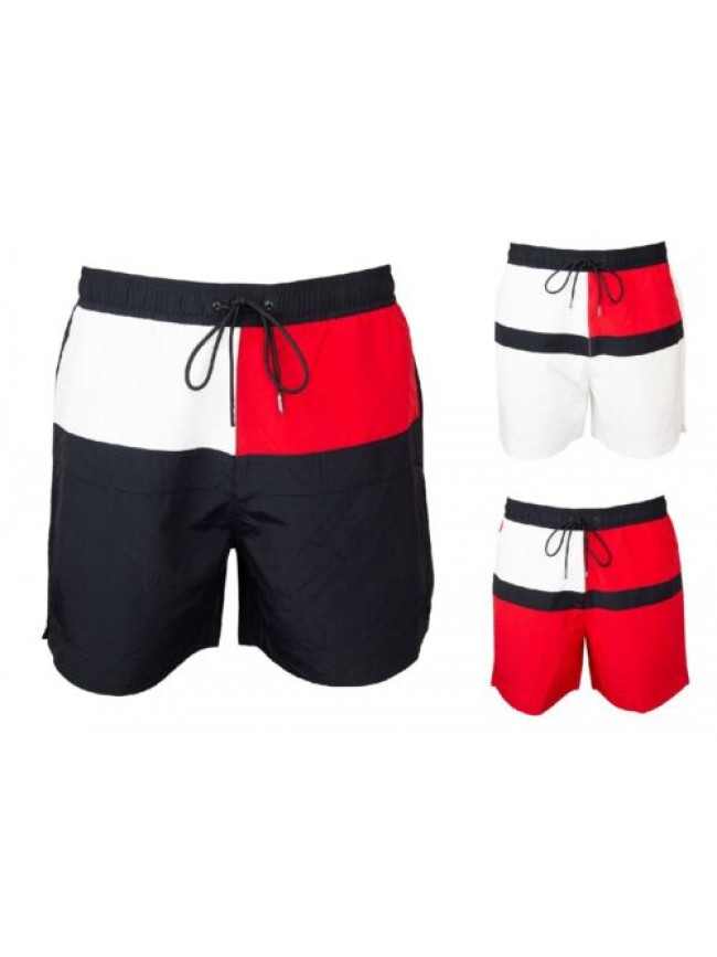 SG Boxer uomo mare TOMMY HILFIGER  piscina swimwear con elastico in vita e couli