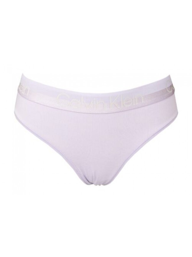 SG Brasiliana donna CK CALVIN KLEIN  slip mutanda elastico a vista logato cotone