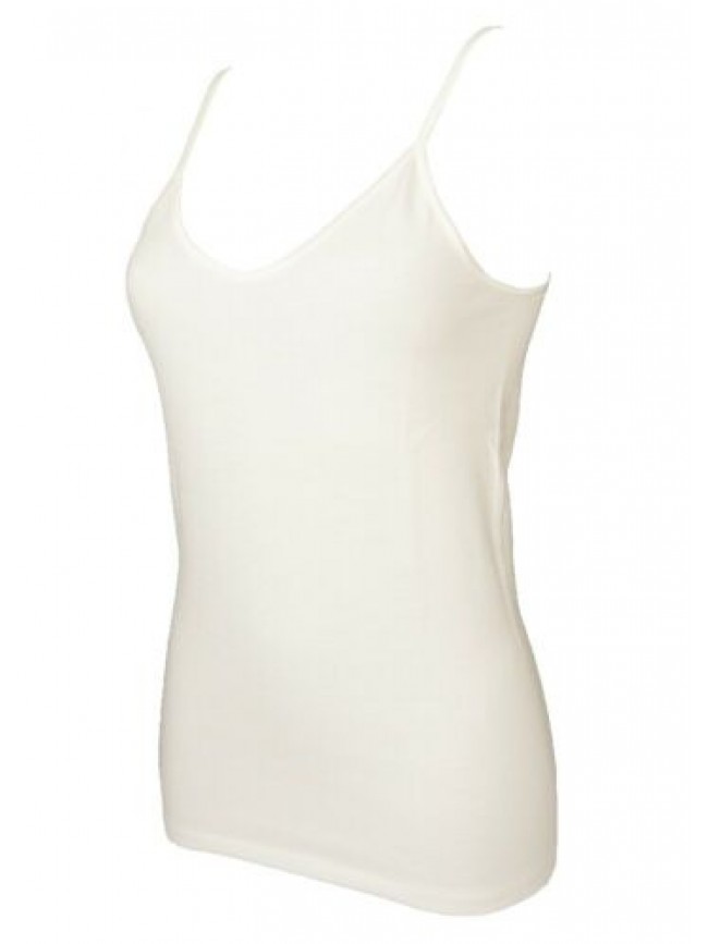 SG Canottiera top laccino donna camiciola cotone RAGNO articolo 07545E