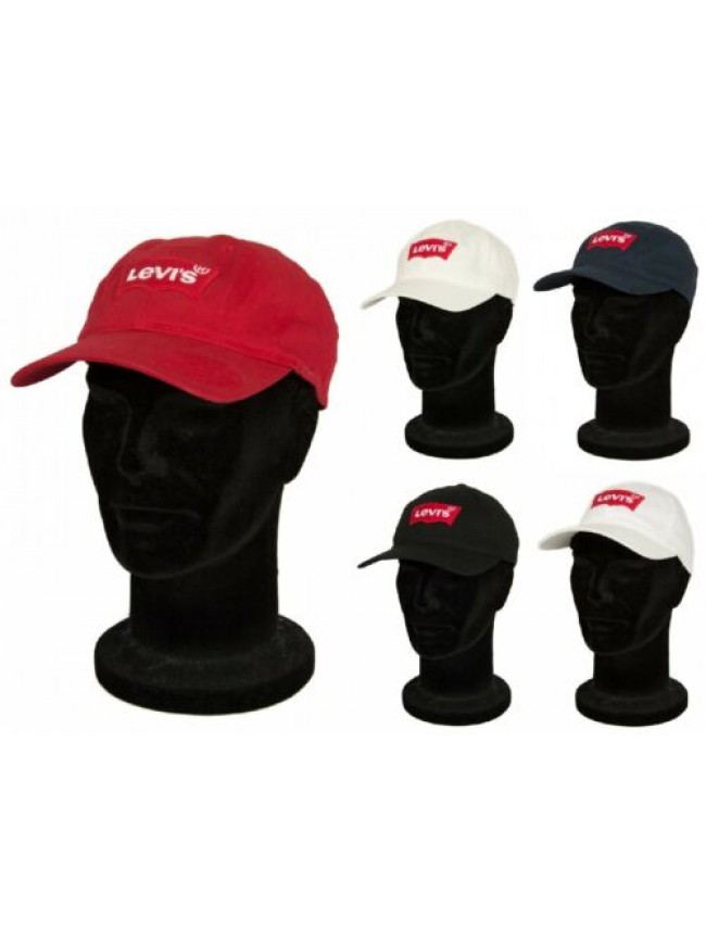 SG Cappello berretto con visiera uomo regolabile cotone LEVI'S articolo 228054