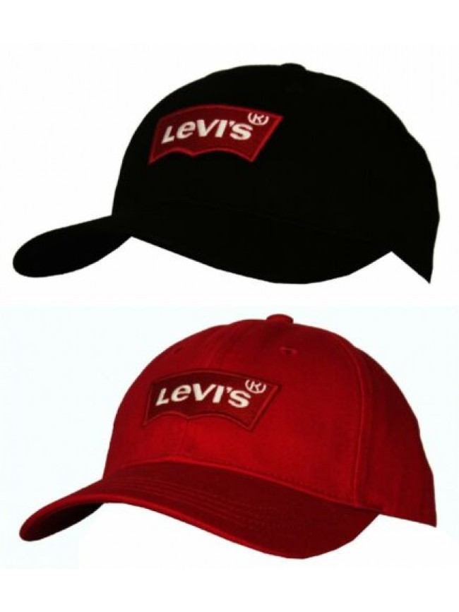 SG Cappello berretto con visiera uomo regolabile cotone LEVI'S articolo 229865