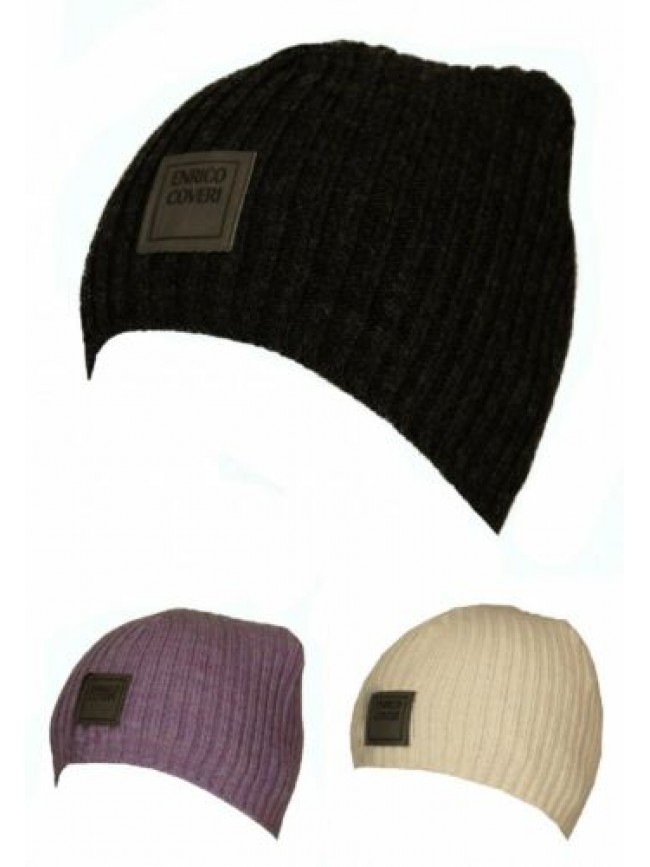 SG Cappello berretto cuffia ENRICO COVERI articolo MC1081C Made in Italy