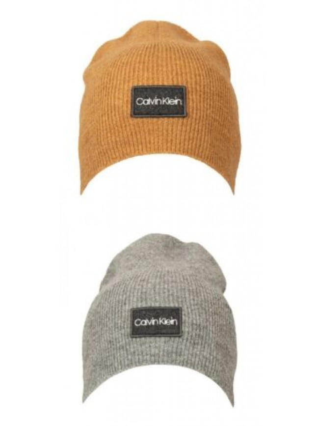 SG Cappello uomo CK CALVIN KLEIN  berretto con logo morbido e caldo articolo ZM0