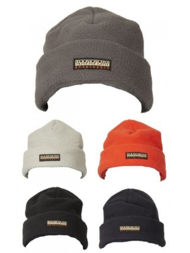 SG Cappello uomo NAPAPIJRI cappellino berretto con risvolto in pile morbido e ca