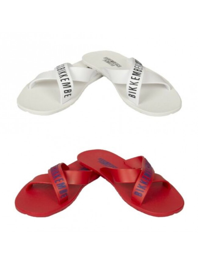 SG Ciabatta incrociata uomo mare o piscina swimwear BIKKEMBERGS articolo B6A8001