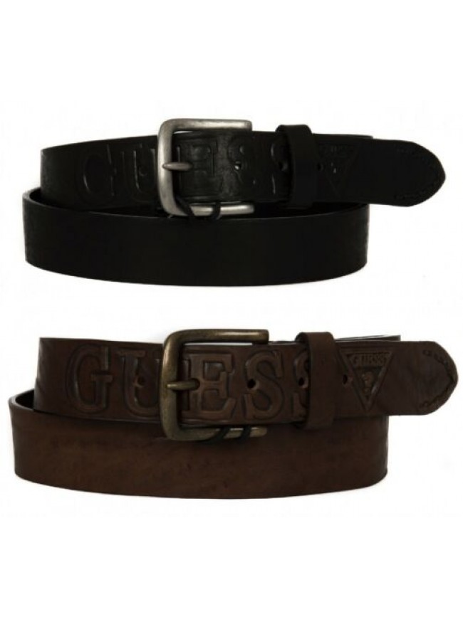 SG Cintura uomo pelle GUESS articolo BM2303 LEA35 NOT COORDINATED BELT