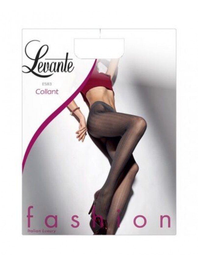 SG Collant donna LEVANTE 40 den lavorato bordo elastico soft confort articolo E5