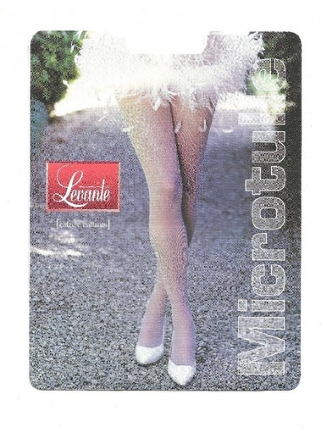 SG Collant donna LEVANTE microtulle 20 den setificato opaco in lycra tutto nudo 