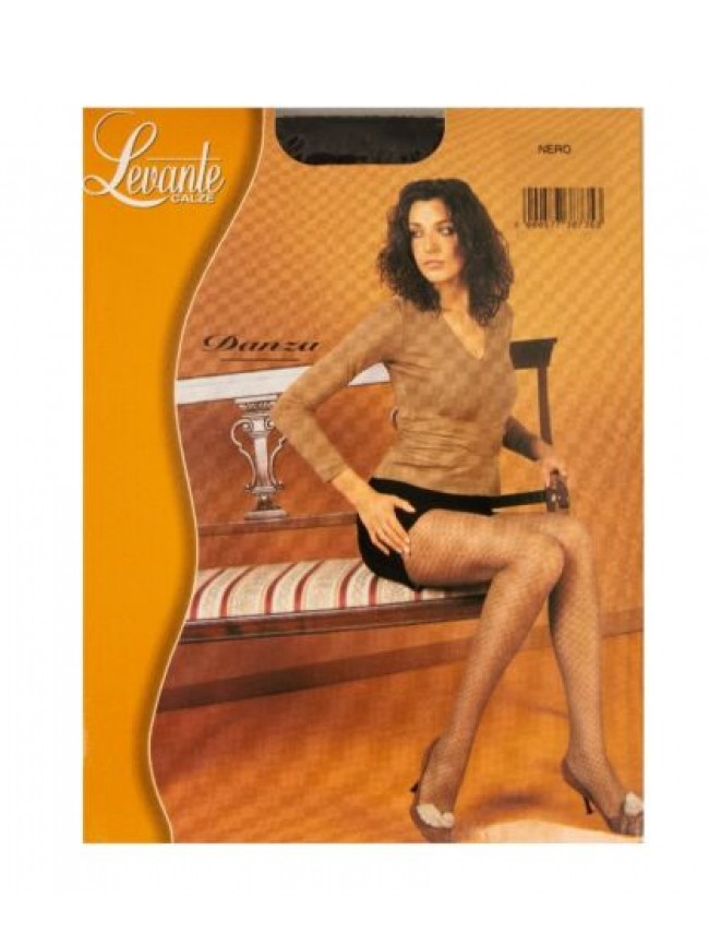 SG Collant doppio effetto rete su collant elasticizzato tassello cotone cuciture