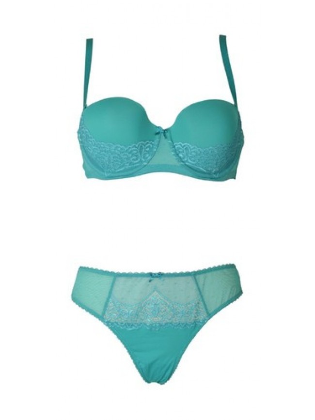 SG Completo donna LOVABLE reggiseno foderato con ferretto e lacci removibili + b