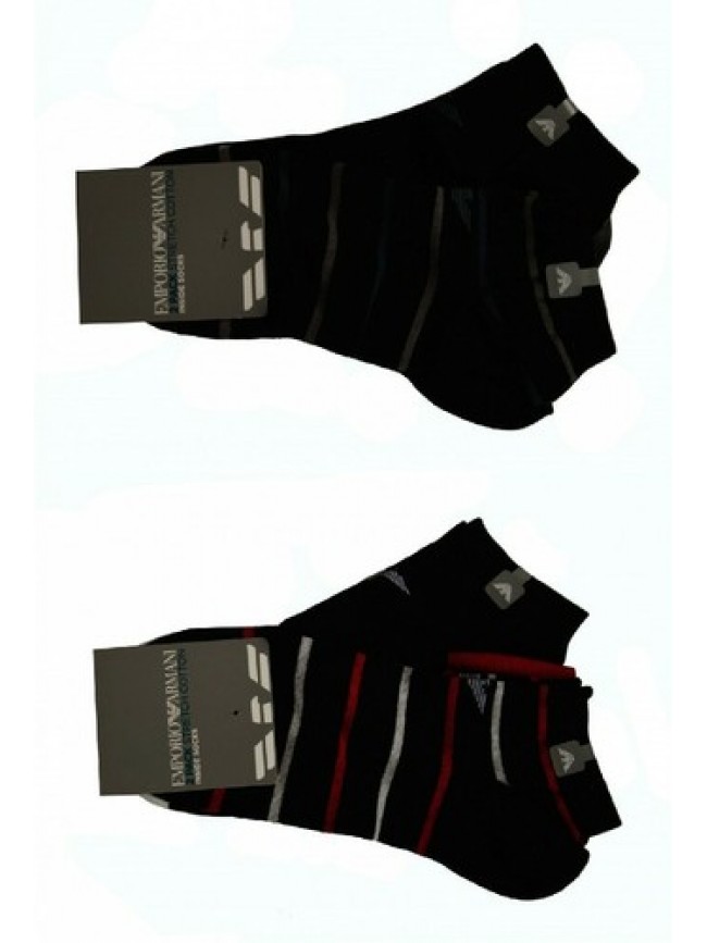 SG Confezione 2 paia calze set calzini girocaviglia uomo EMPORIO ARMANI articolo