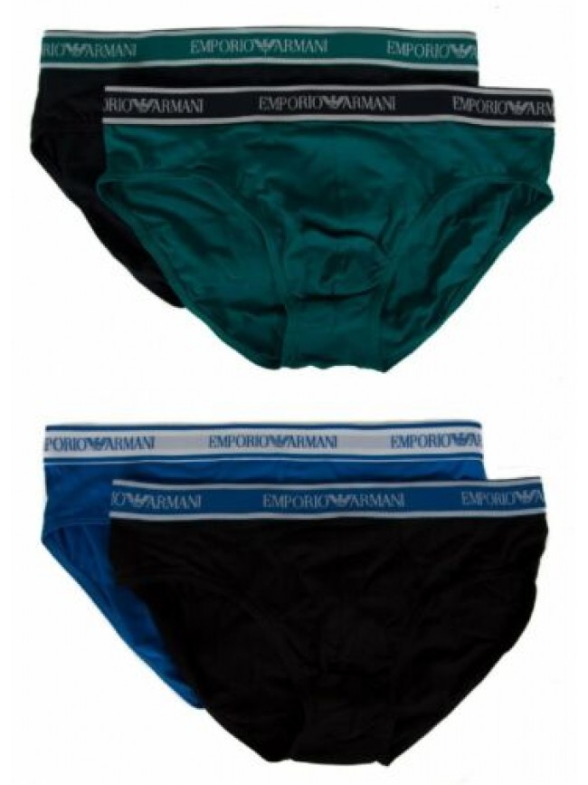 SG Confezione 2 slip mutanda uomo bipack EMPORIO ARMANI articolo 111733 9P717