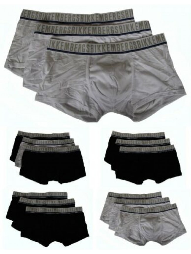 SG Confezione 3 boxer parigamba uomo tripack BIKKEMBERGS articolo B41318L1F