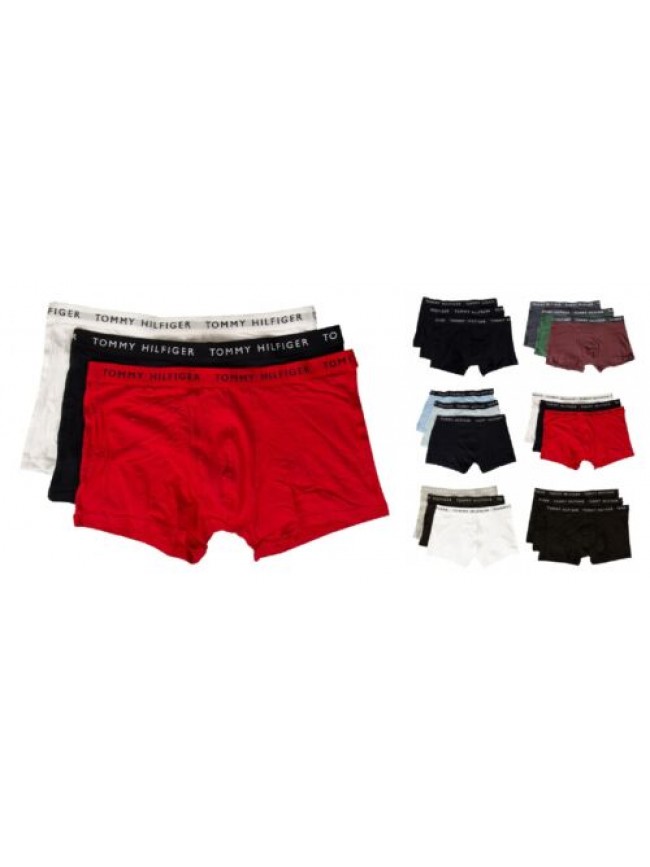 SG Confezione 3 boxer uomo TOMMY HILFIGER tripack elastico a vista articolo UM0U