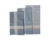 SG Confezione 3 fazzoletti in stoffa puro cotone cm.45x45 PEROFIL articolo P338