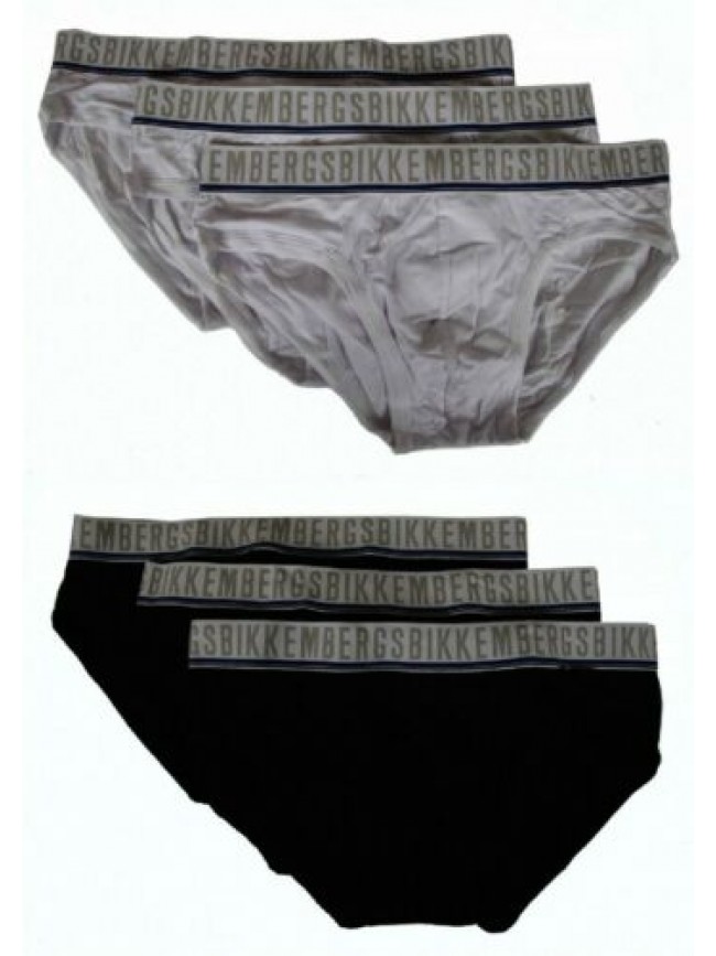 SG Confezione 3 slip mutanda uomo tripack BIKKEMBERGS articolo B41318L0H