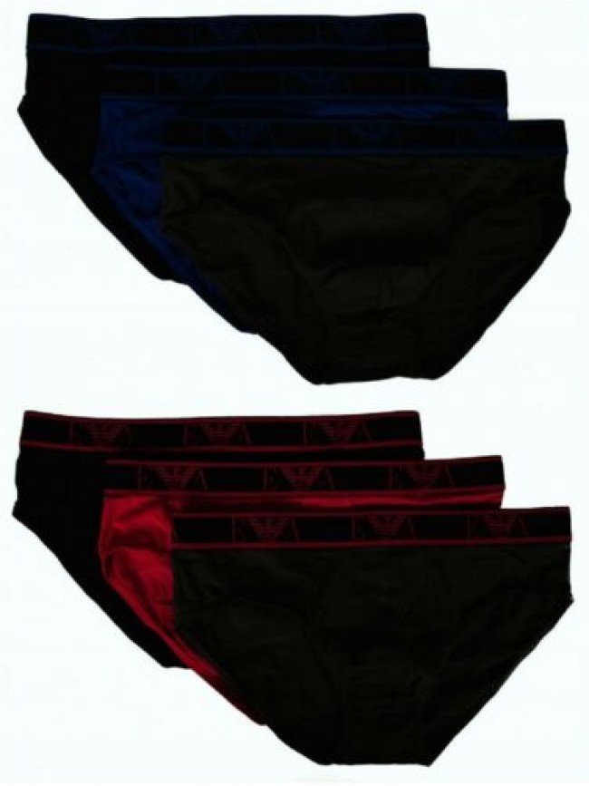 SG Confezione 3 slip mutanda uomo tripack underwear EMPORIO ARMANI articolo 1117