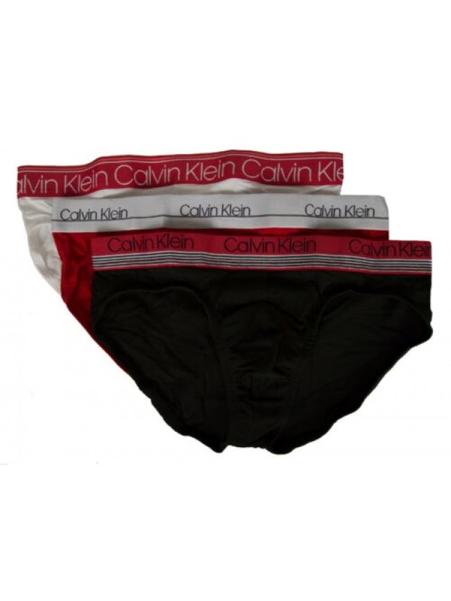 SG Confezione 3 slip uomo tripack mutande CK CALVIN KLEIN articolo NB2415A HIP B