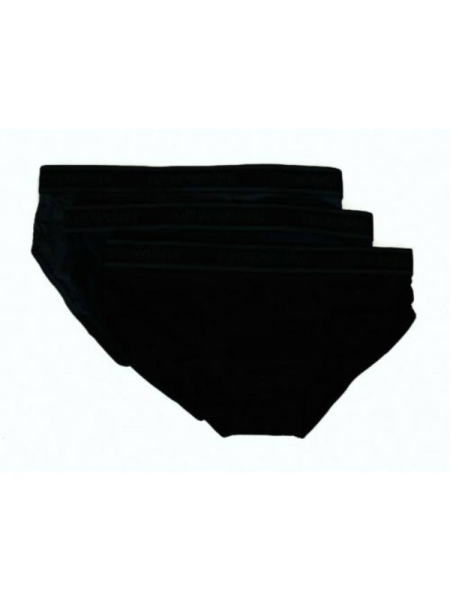 SG Confezione 3 slip uomo tripack mutande underwear EMPORIO ARMANI articolo 1117