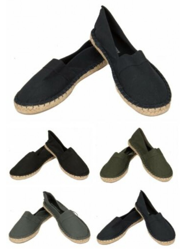 SG Espadrillas scarpe uomo in cotone beachwear EMPORIO ARMANI articolo 210578 5P