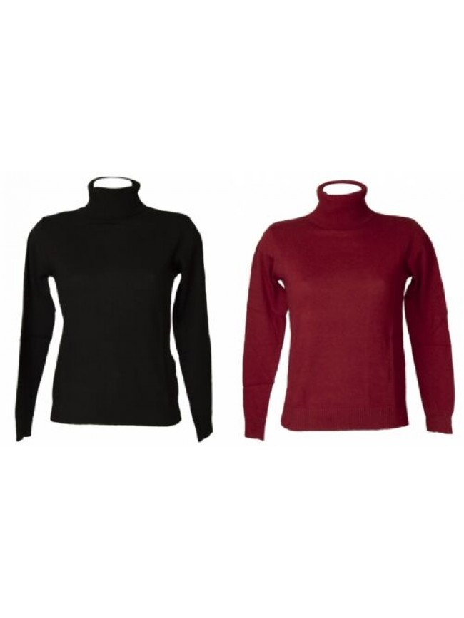 SG Maglia donna RAGNO ciclista manica lunga regular fit fin.12 four collo roulè 