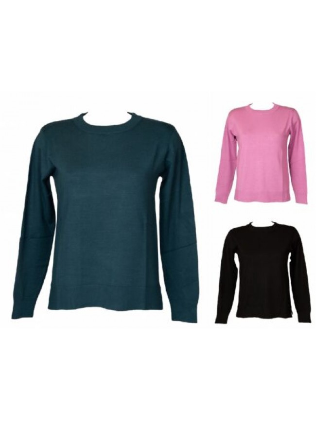 SG Maglia donna RAGNO girocollo manica lunga regular fit fin.12 four seasons win