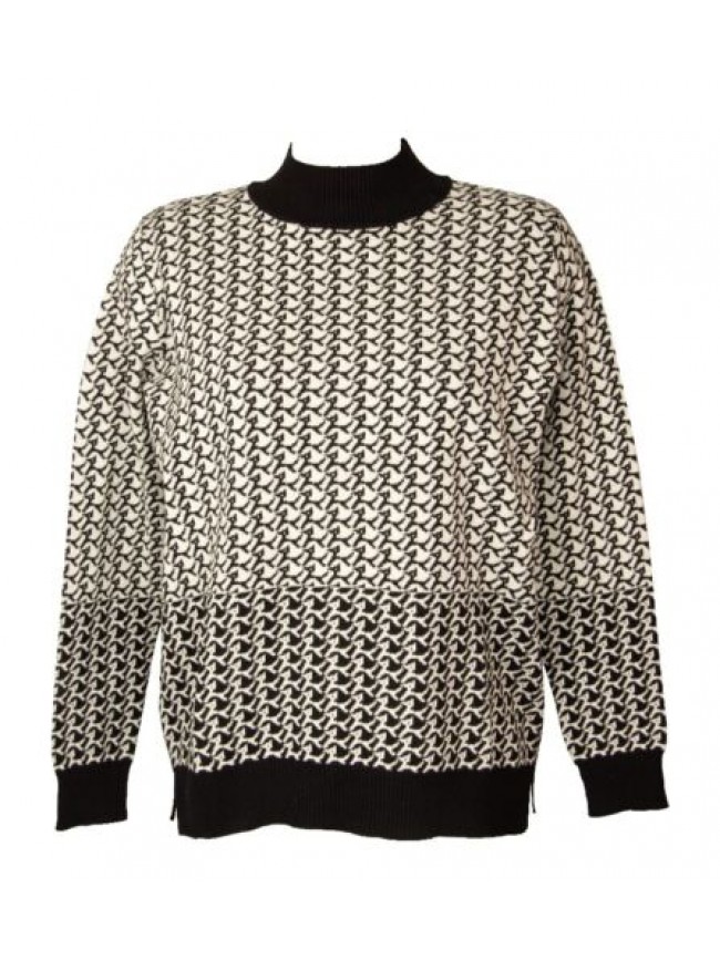 SG Maglia donna RAGNO lupetto manica lunga finezza 12 winter cotton articolo DL1