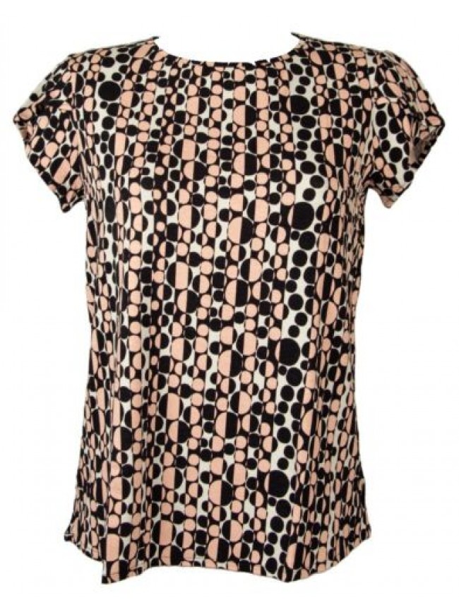 SG Maglia donna RAGNO manica corta t-shirt maglietta girocollo viscosa articolo 