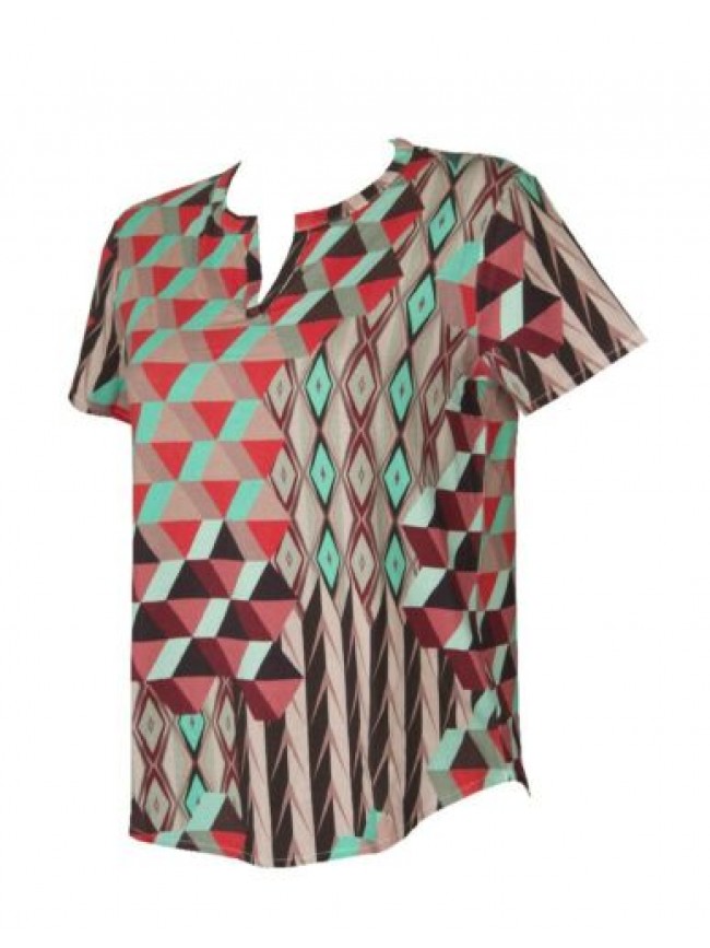 SG Maglia donna manica corta t-shirt maglietta viscosa girocollo RAGNO articolo 