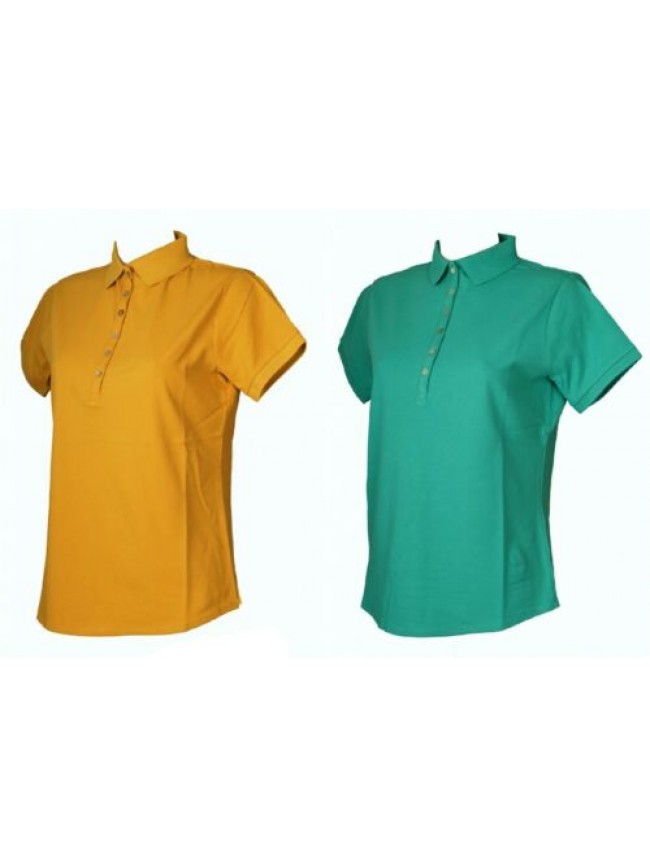 SG Maglia polo donna manica corta cotone RAGNO articolo 71164G