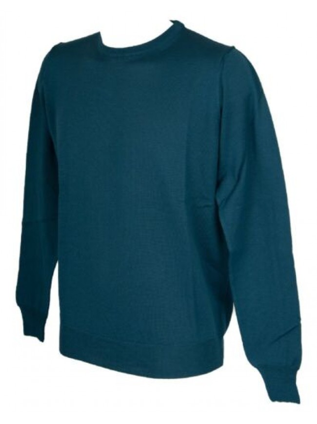 SG Maglia pullover uomo lana merino extrafine manica lunga girocollo RAGNO artic