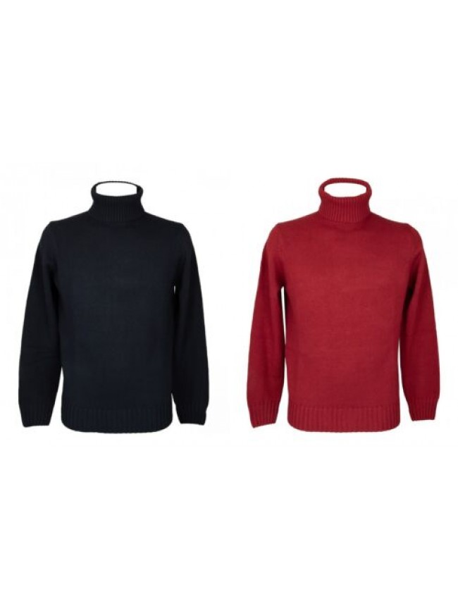 SG Maglia uomo RAGNO maglione ciclista collo roulè manica lunga finizza 7 winter