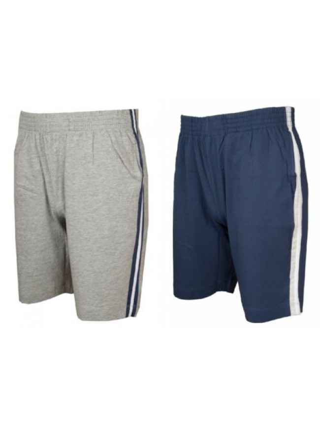 SG Pantalone corto bermuda uomo cotone sport tempo libero log RAGNO SPORT artico
