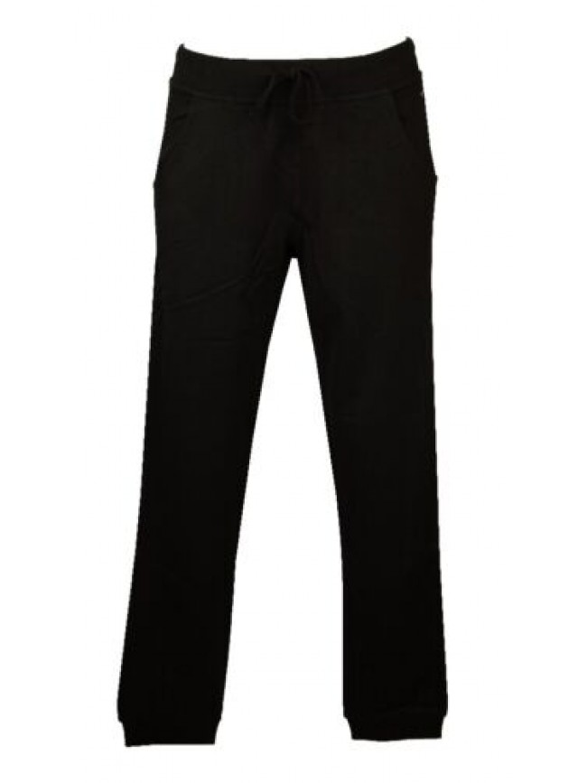 SG Pantalone donna F.LLI CAMPAGNOLO felpato invernale con 4 tasche coulisse in v