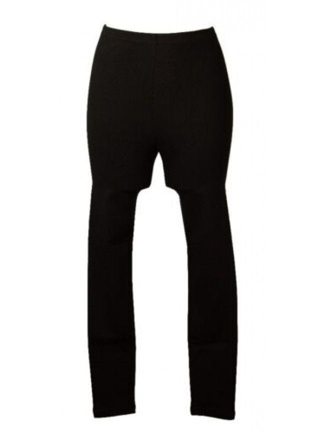 SG Pantalone donna RAGNO lungo leggings fouson elastico in vita invernale cotone