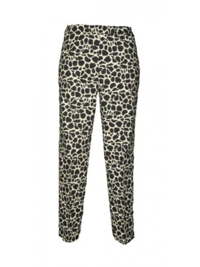 SG Pantalone lungo donna RAGNO pantaloni comfort cotone elasticizzato elastico i