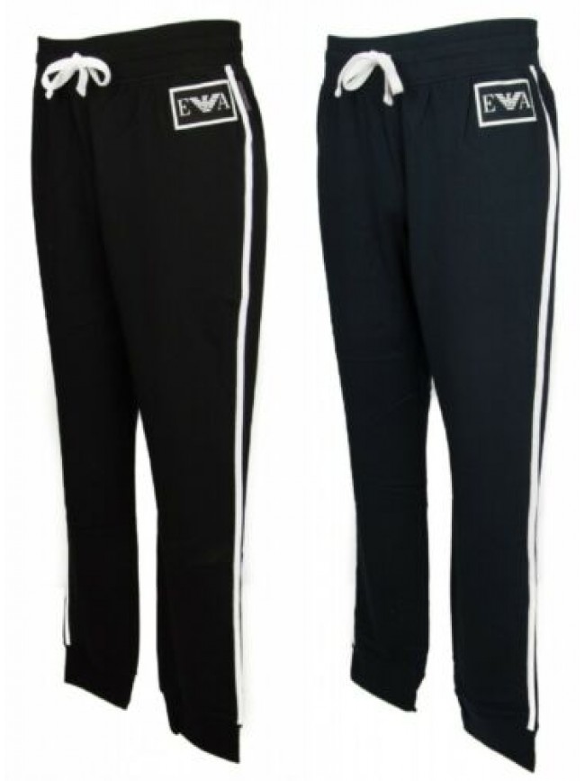 SG Pantalone lungo tuta tempo libero loungewear uomo cotone EMPORIO ARMANI artic
