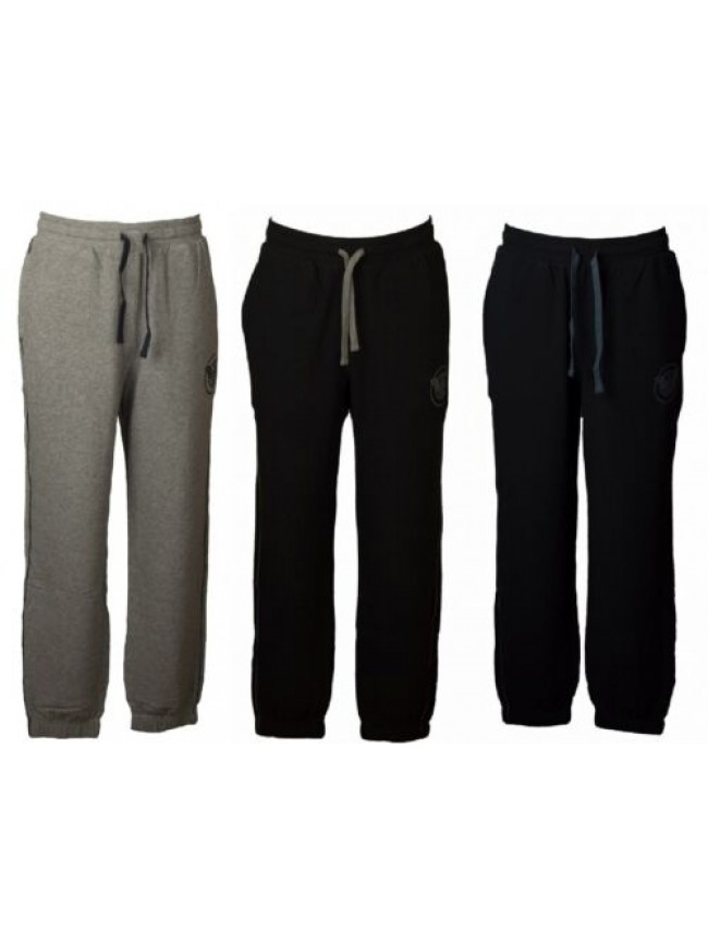 SG Pantalone uomo EMPORIO ARMANI lungo con tasche coulisse  polsino e profilo la