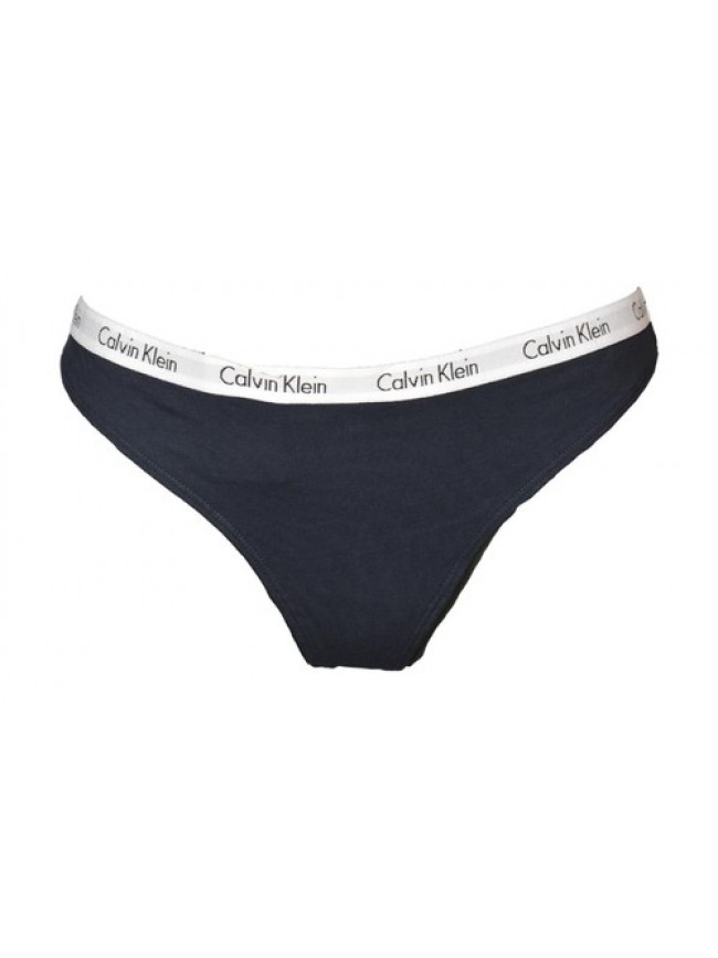 SG Perizoma donna CALVIN KLEIN mutanda cotone elasticizzato con elastico a vista