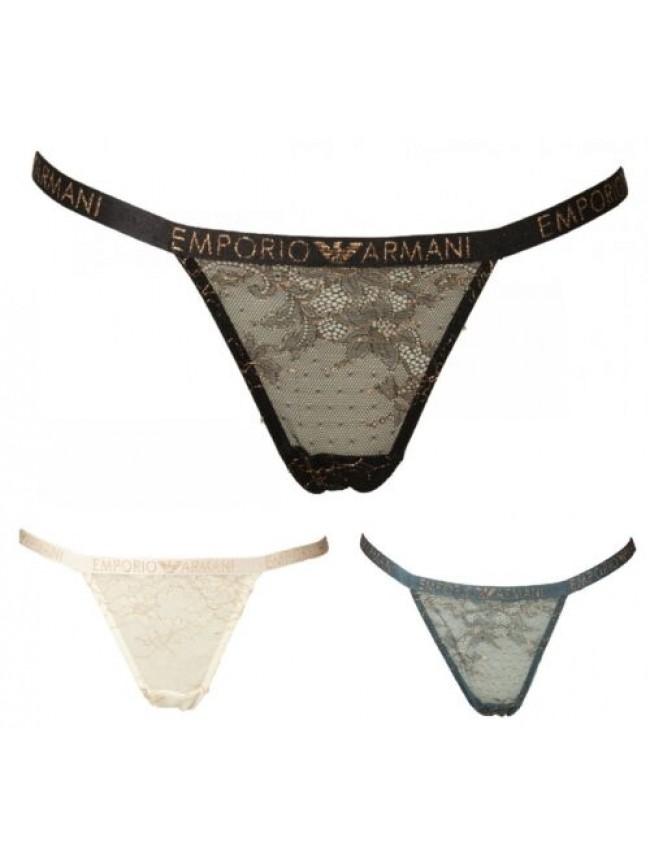 SG Perizoma donna EMPORIO ARMANI perizoma elastico a vista underwear  articolo 1