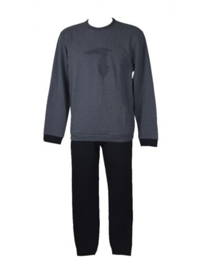 SG Pigiama felpato uomo manica lunga girocollo TRU TRUSSARDI articolo NT6051