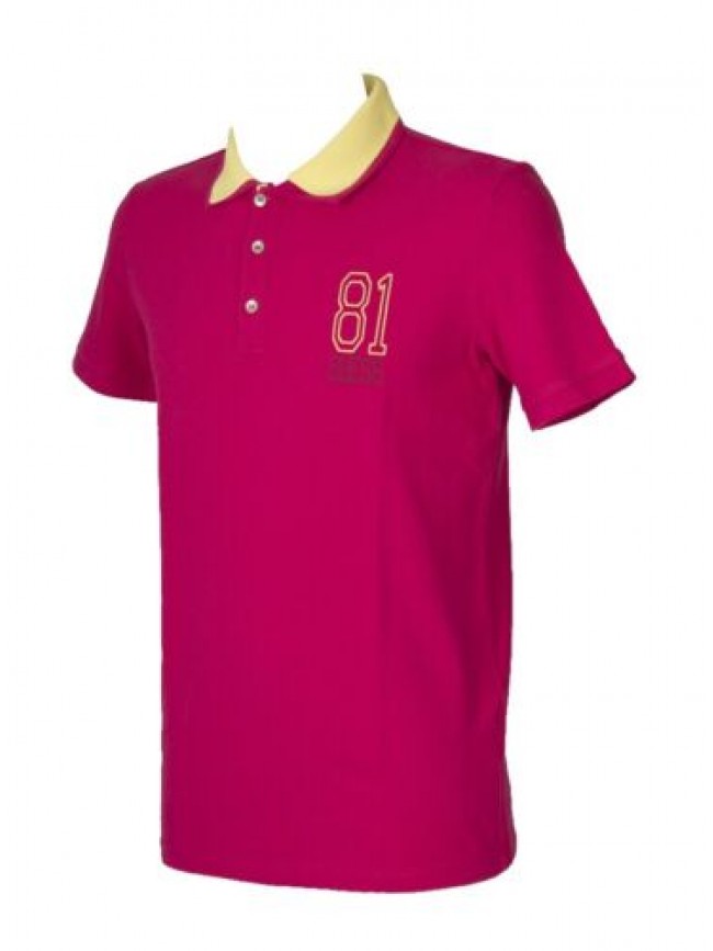 SG Polo uomo manica corta con colletto e bottoni maglietta GUESS articolo FG9U2E