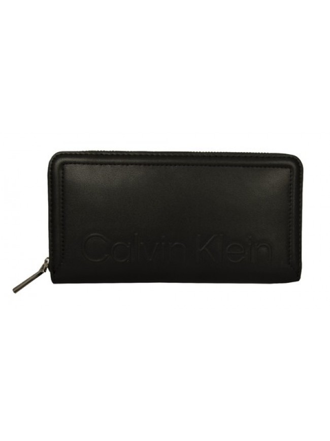 SG Portafoglio donna CK CALVIN KLEIN articolo K60K609919 MINIMAL HARDWARE Z/WALL