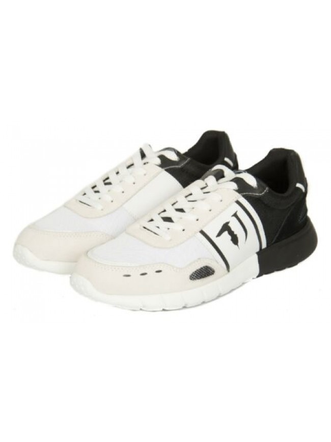 SG Scarpe ginnastica sport tempo libero sneaker uomo suola in gomma TRUSSARDI JE