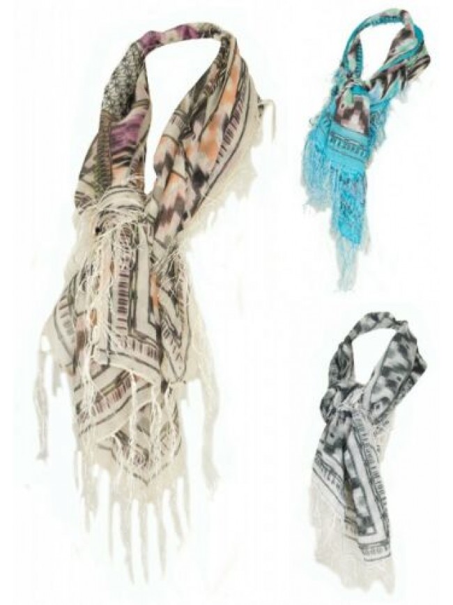 SG Sciarpa foulard donna SWEET YEARS articolo FT3 - cm.100 x cm.100 (circa)