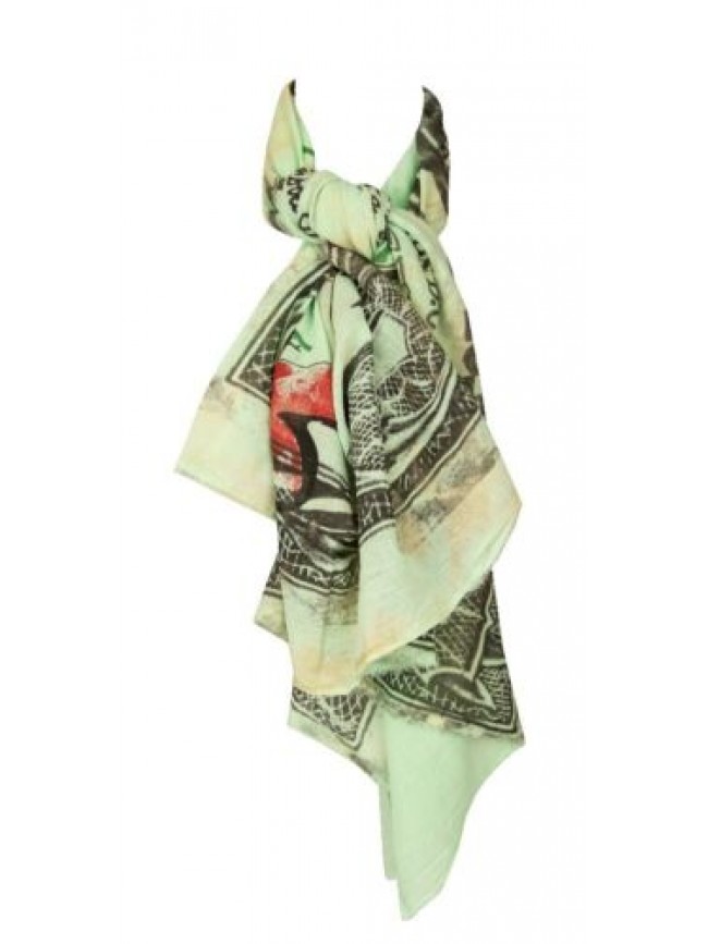 SG Sciarpa foulard donna SWEET YEARS articolo LF72SY SY01 - cm.150 x cm.120 (cir